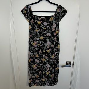 Abercrombie and Fitch floral midi dress